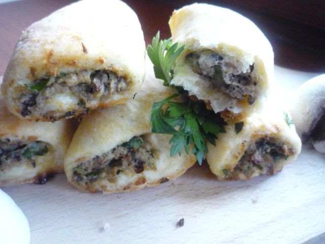 Paszteciki krucho drożdżowe 