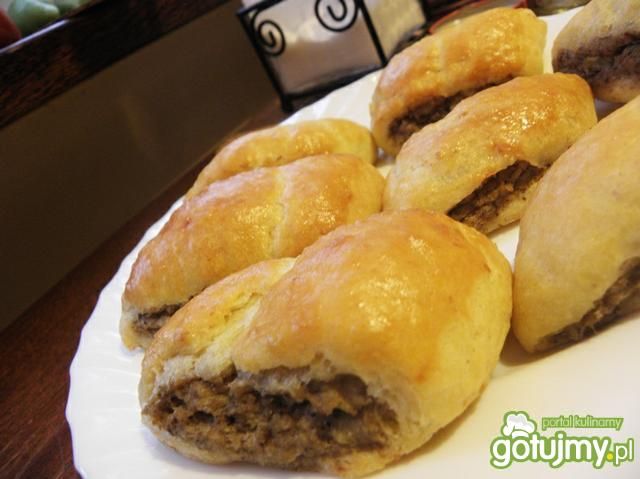 Paszteciki mięsno-grzybowe.