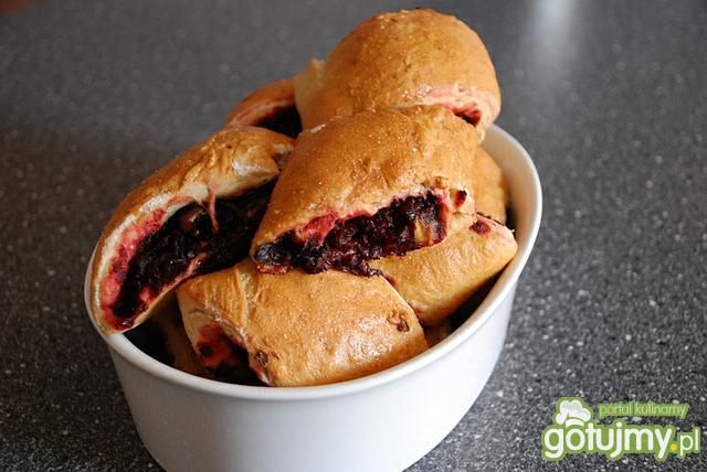 Paszteciki z burakami i pieczarkami