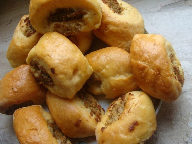 Paszteciki z farszem z udek Paszteciki z farszem z udek