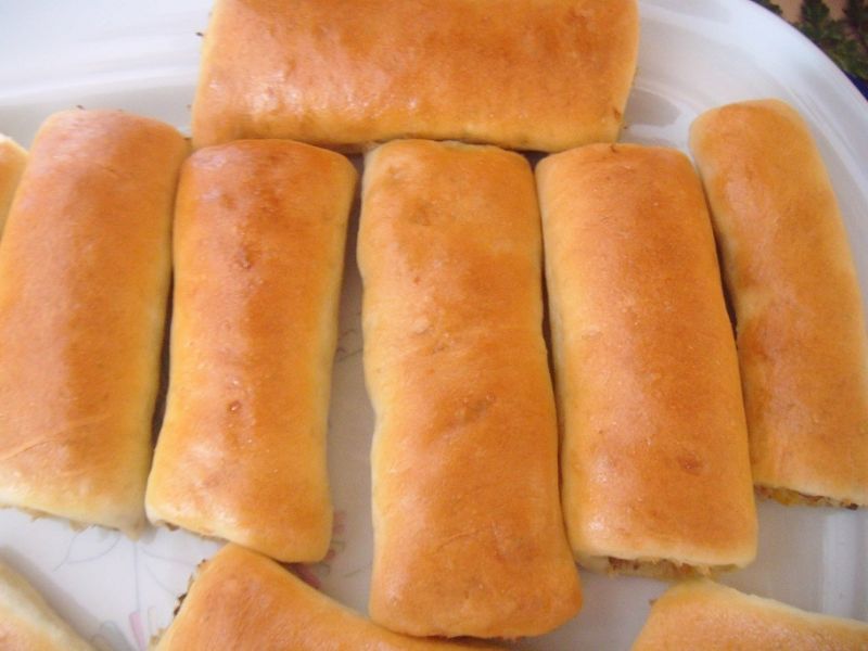 Paszteciki z fasolą i serem