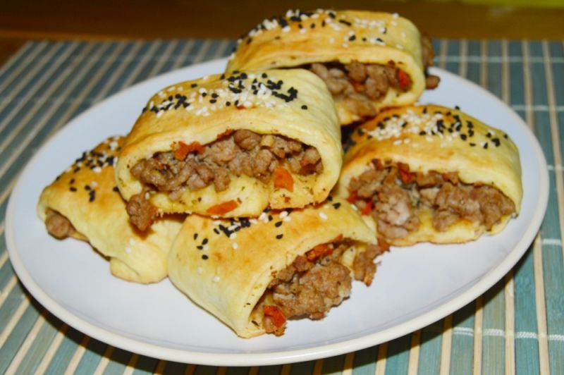 Paszteciki z mięsem