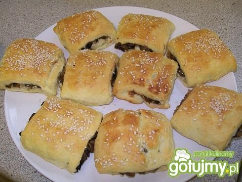 Paszteciki z pieczarkami Paszteciki z pieczarkami