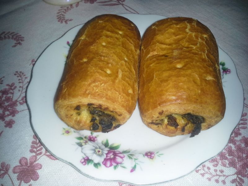 Paszteciki z pieczarkami