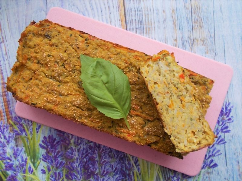 Pasztet cukiniowy z ryżem