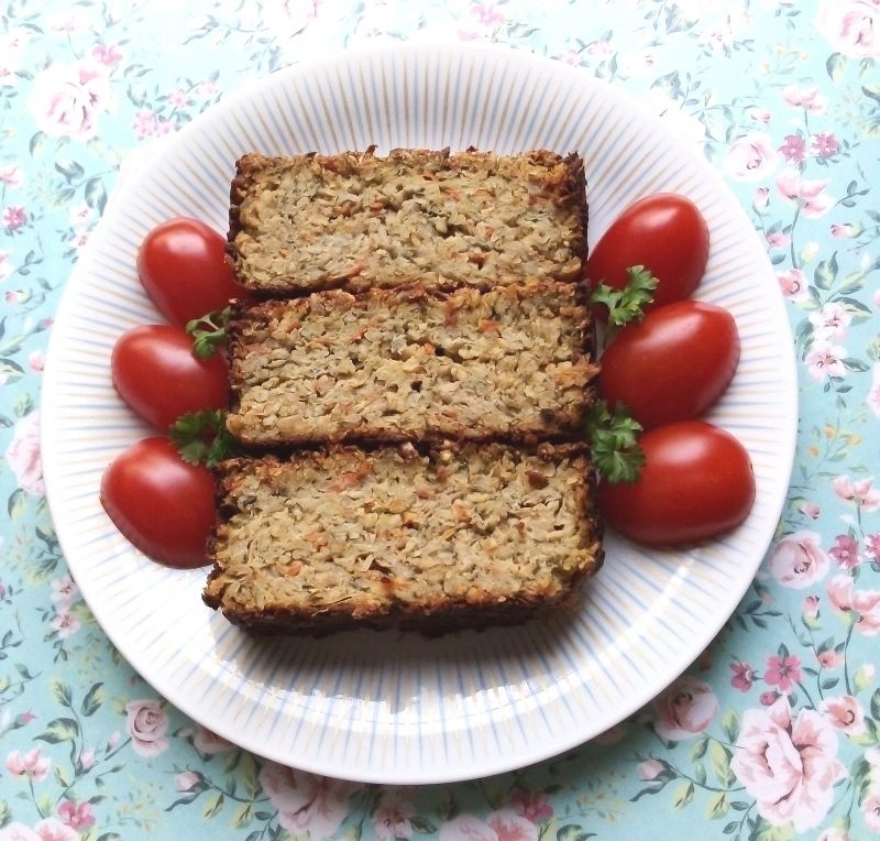 Pasztet cukiniowy z selerem i płatkami Pasztet cukiniowy z selerem i płatkami