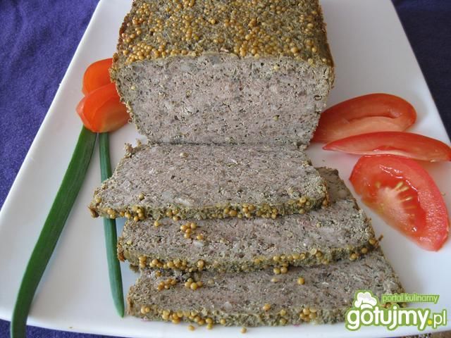 Pasztet drobiowy mocno wątróbkowy Pasztet drobiowy mocno wątróbkowy