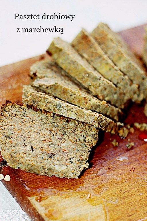 Pasztet drobiowy z marchewką i szczypiorkiem