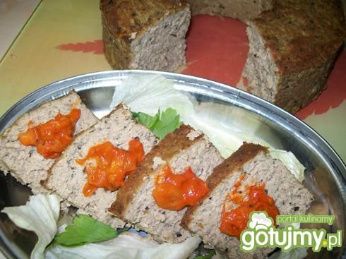 Pasztet drobiowy z suszonymi grzybami