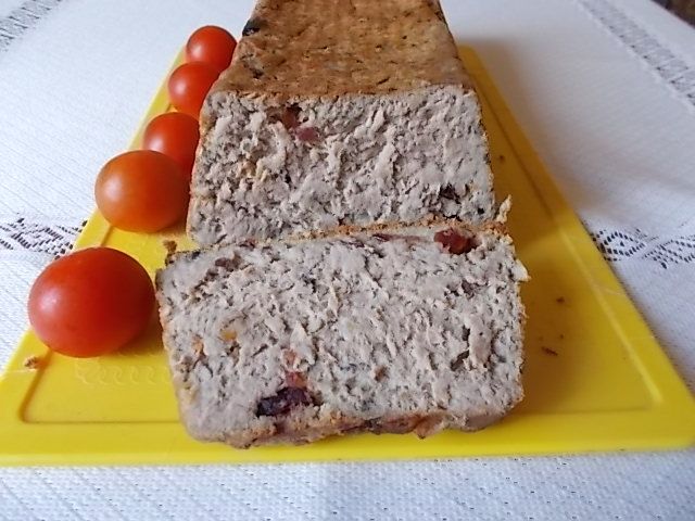 Pasztet drobiowy z żurawiną Pasztet drobiowy z żurawiną