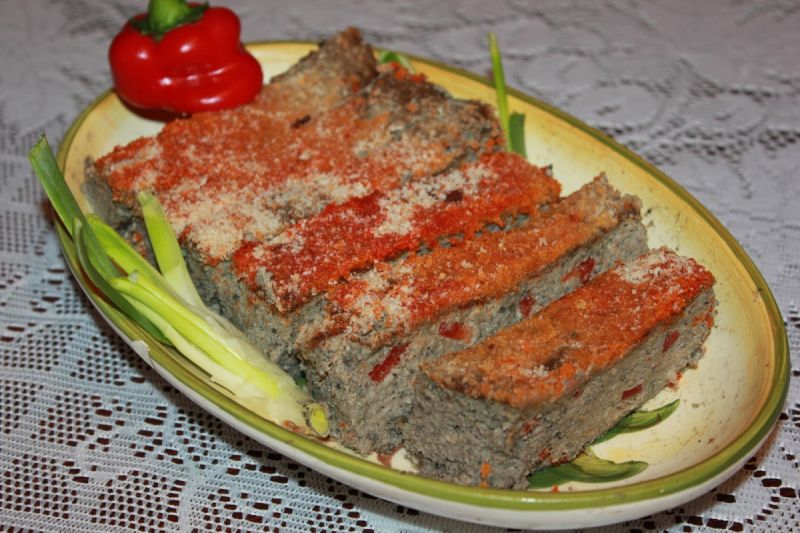 Pasztet gęsi z papryką Pasztet gęsi z papryką