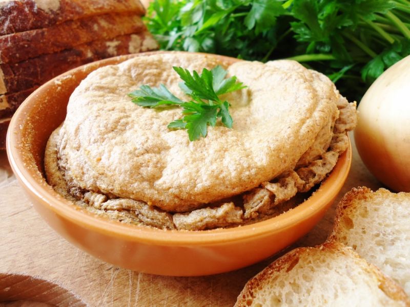 Pasztet grzybowo-ryżowy dla wegetarian