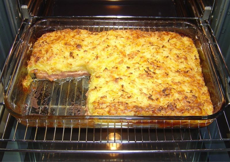 Pasztet mięsny (Leberkäs) ze skórką ziemniaczaną Pasztet mięsny (Leberkäs) ze skórką ziemniaczaną