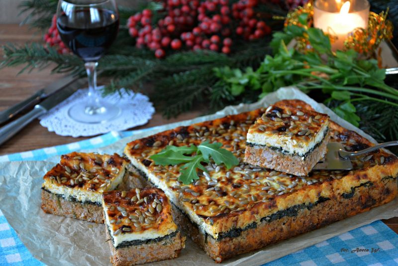 Pasztet warstwowy (jak ciasto)