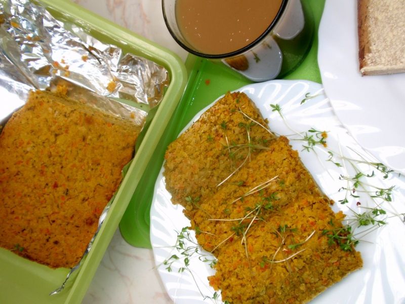 Pasztet z ciecierzycy z warzywami Pasztet z ciecierzycy z warzywami