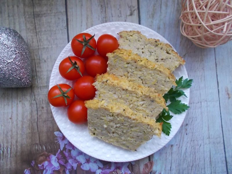 Pasztet z cukinii i kaszy jaglanej