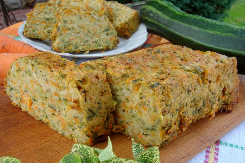 Pasztet z cukinii i marchwi Pasztet z cukinii i marchwi