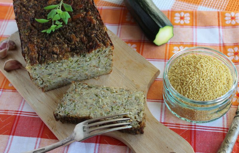 Pasztet z cukinii i pieczarek