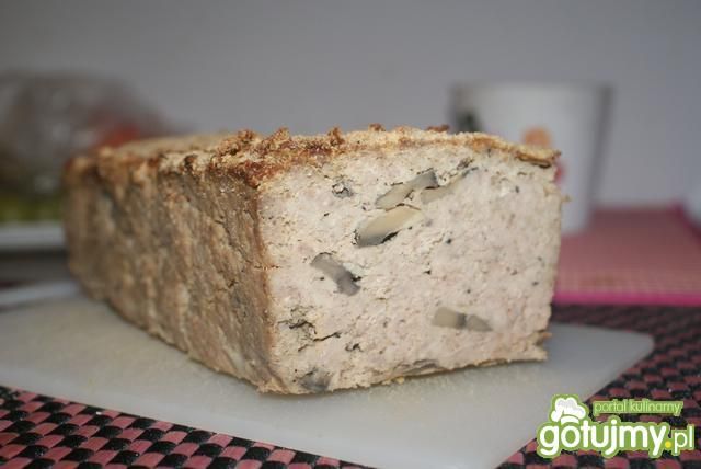 Pasztet z indyka z pieczarkami