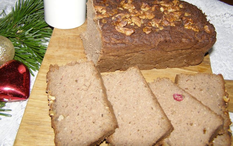 Pasztet z orzechami,żurawiną Pasztet z orzechami,żurawiną