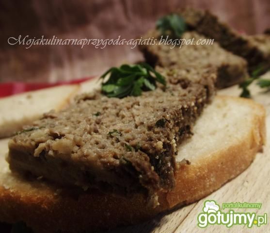 Pasztet z pieczarek Pasztet z pieczarek