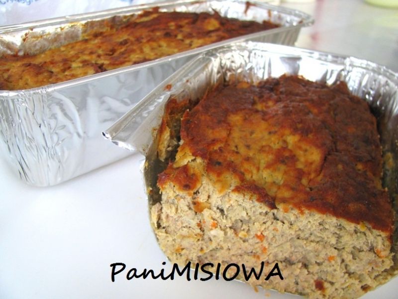 Pasztet z szynki z warzywami