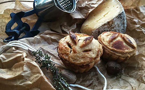 Pasztetki - pasztet w cieście kruchym