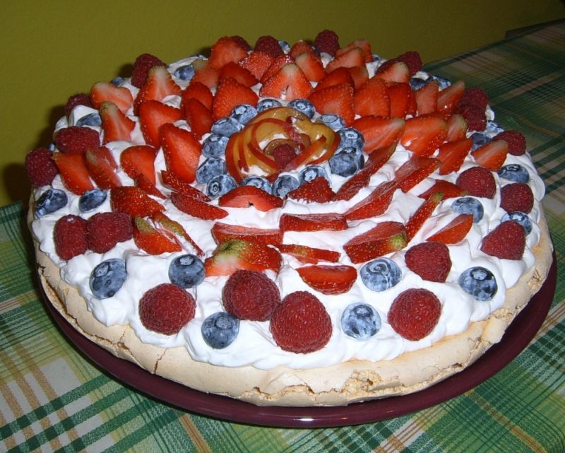 Pavlova - deser dla Anny Pawłowej Pavlova - deser dla Anny Pawłowej
