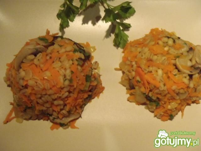 Pęczak z warzywami Pęczak z warzywami