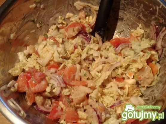 Pekinka z koperkiem do obiadu Pekinka z koperkiem do obiadu