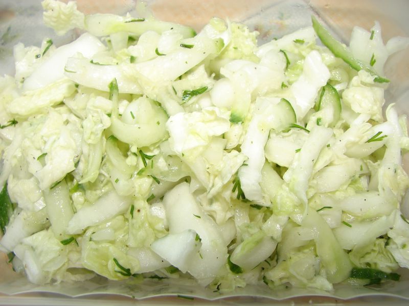 Pekinka z ogórkiem Pekinka z ogórkiem