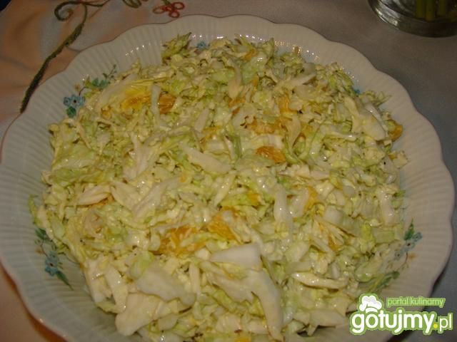 Pekinka z pomarańczą