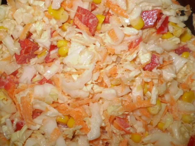 Pekińska z czerwoną papryką  Pekińska z czerwoną papryką