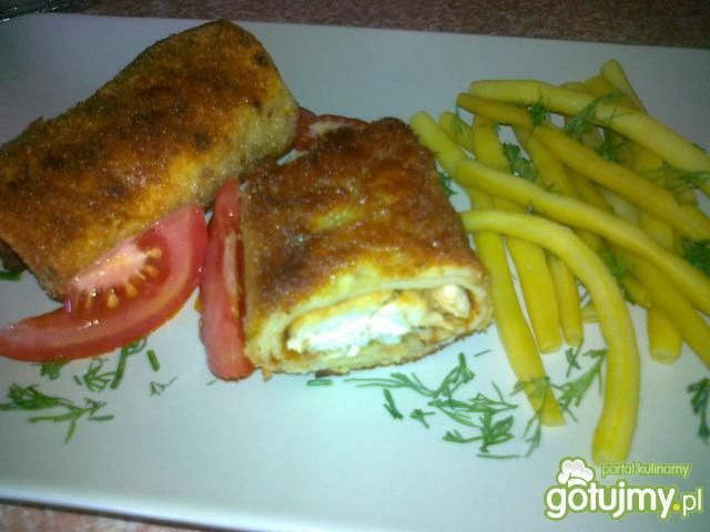 Peklowana pierś z kurczaka w naleśniku Peklowana pierś z kurczaka w naleśniku