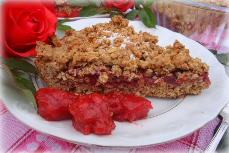 Pełnoziarnista tarta owocowa Pełnoziarnista tarta owocowa