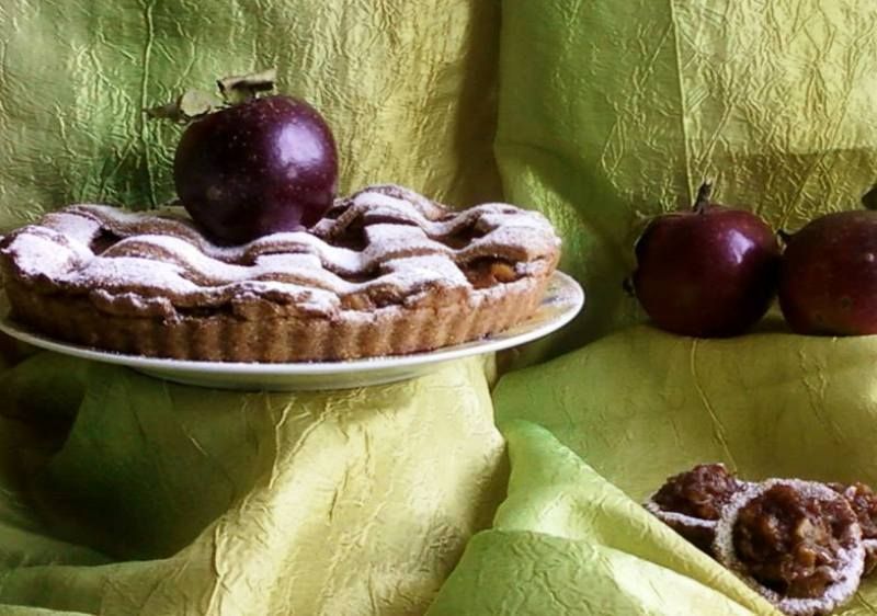 Pełnoziarnista tarta z jabłkami Pełnoziarnista tarta z jabłkami