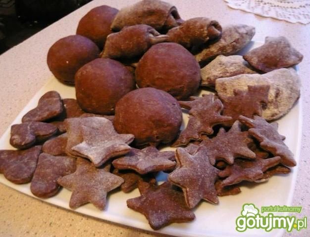 Pełnoziarniste piernikowe ciasteczka