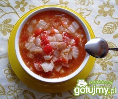 Penińska z pomidorami i zasmażką