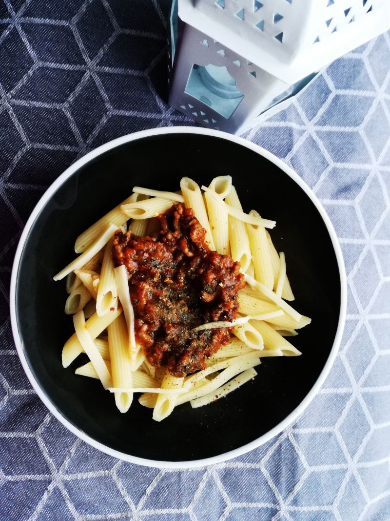 Penne A'la Bolognese Penne A'la Bolognese