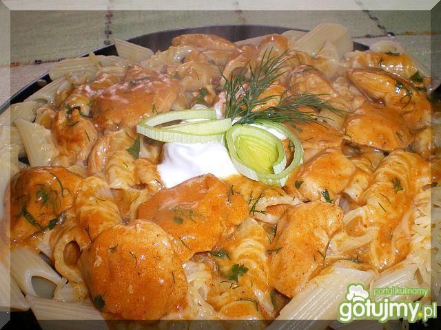 Penne Rigate z kaczką