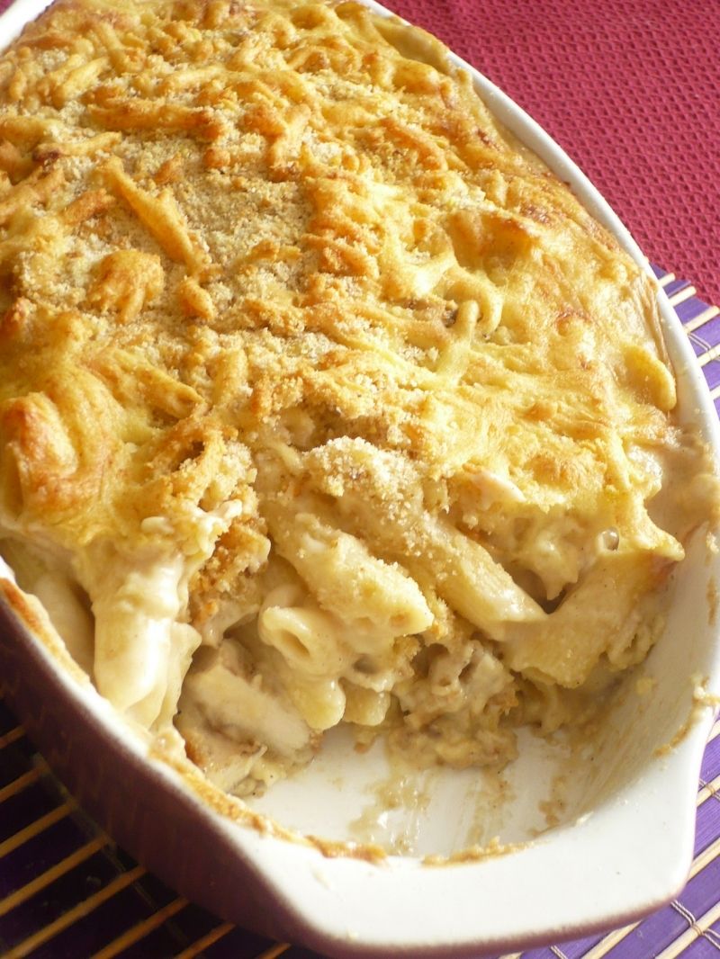 Penne z kurczakiem Penne z kurczakiem