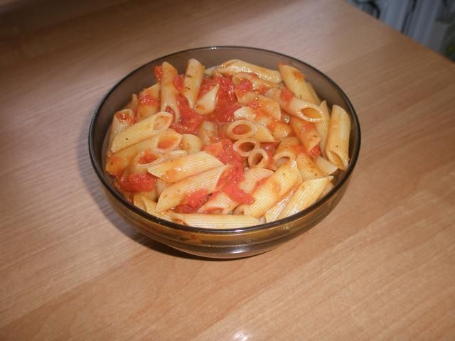 Penne z pomidorami Penne z pomidorami