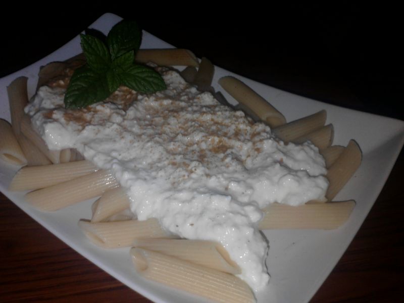 Penne z twarogiem Zub3r'a Penne z twarogiem Zub3r'a