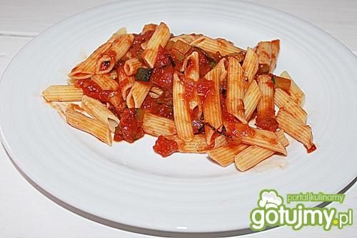 Penne z warzywami