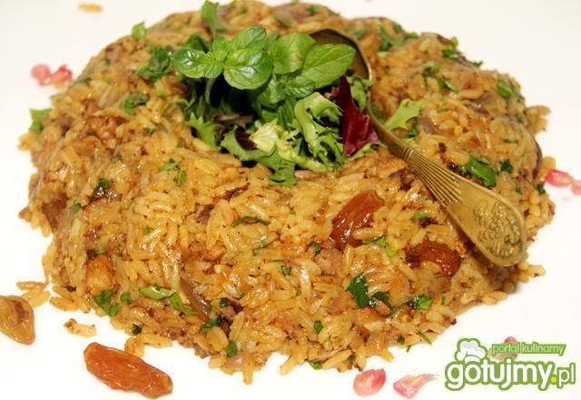 Perski pilaw z kurczakiem Perski pilaw z kurczakiem