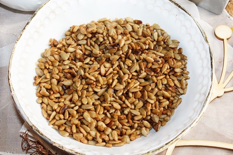 Nasiona słonecznika w maślanym karmelu   Nasiona słonecznika w maślanym karmelu