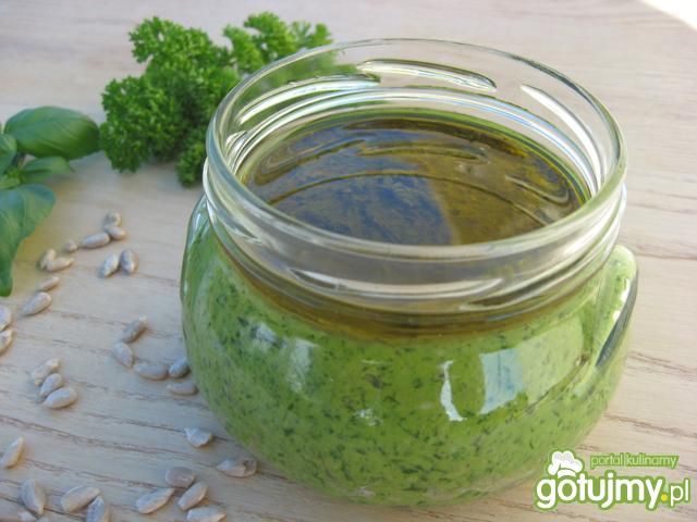 Pesto pietruszkowo - bazyliowe