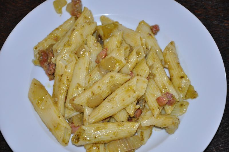 Pesto z makaronem Pesto z makaronem