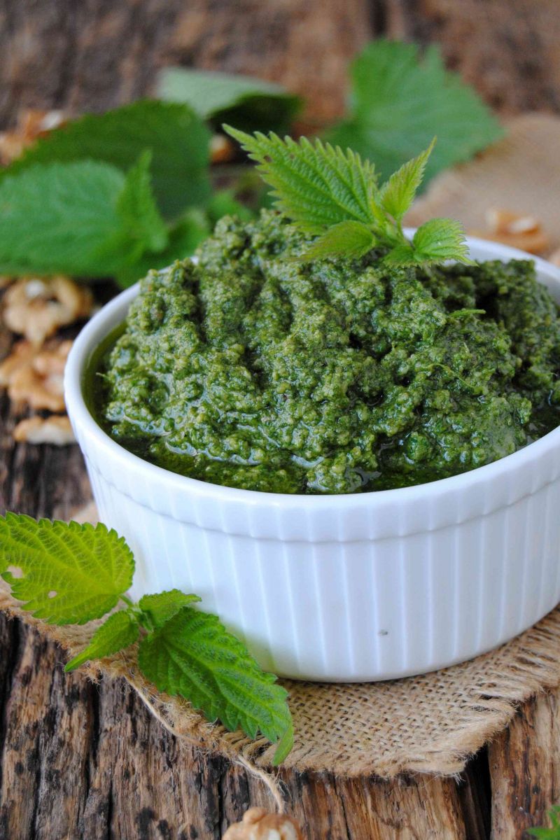 Pesto z pokrzywy Pesto z pokrzywy