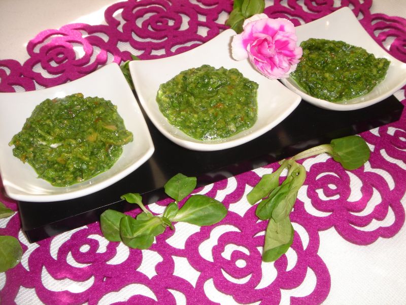 Pesto z roszponki i oliwek Pesto z roszponki i oliwek